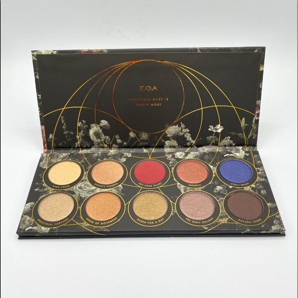 Zoeva, Eyeshadow Palette Opulence 10pc set Metallic & Matte New - Picture 4 of 5